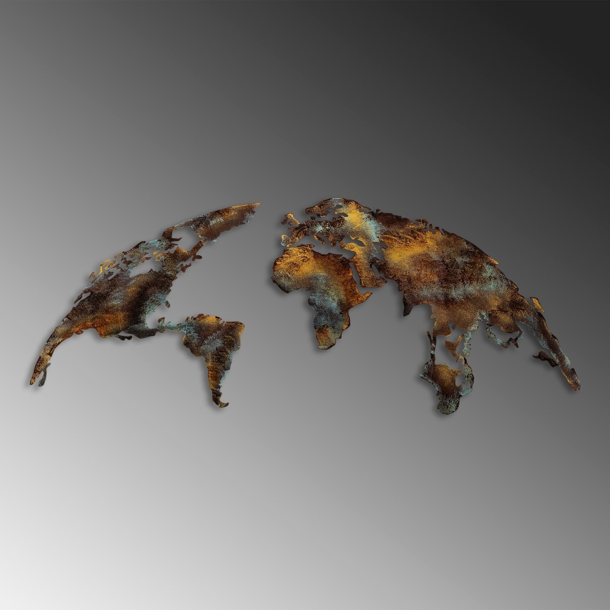 Seinäkoriste 2 kpl 150x59 cm planeetta metalli