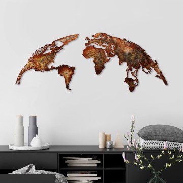 Seinäkoriste 2 kpl 150x59 planeetta metalli