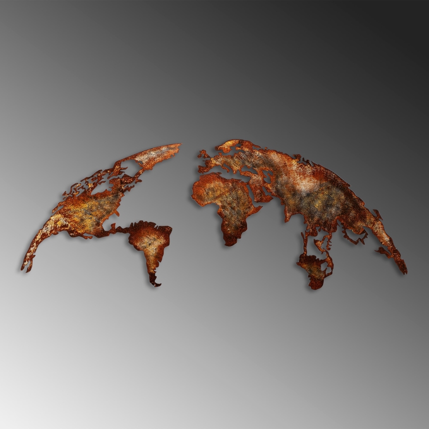 Seinäkoriste 2 kpl 150x59 planeetta metalli