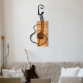 Seinäkoriste 39x93 cm kitara puu/metalli