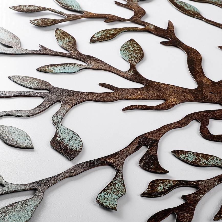 Seinäkoriste 60x60 cm puu metalli