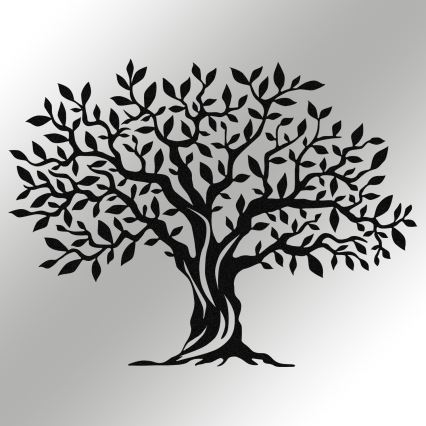 Seinäkoriste 69x52 cm puu metalli