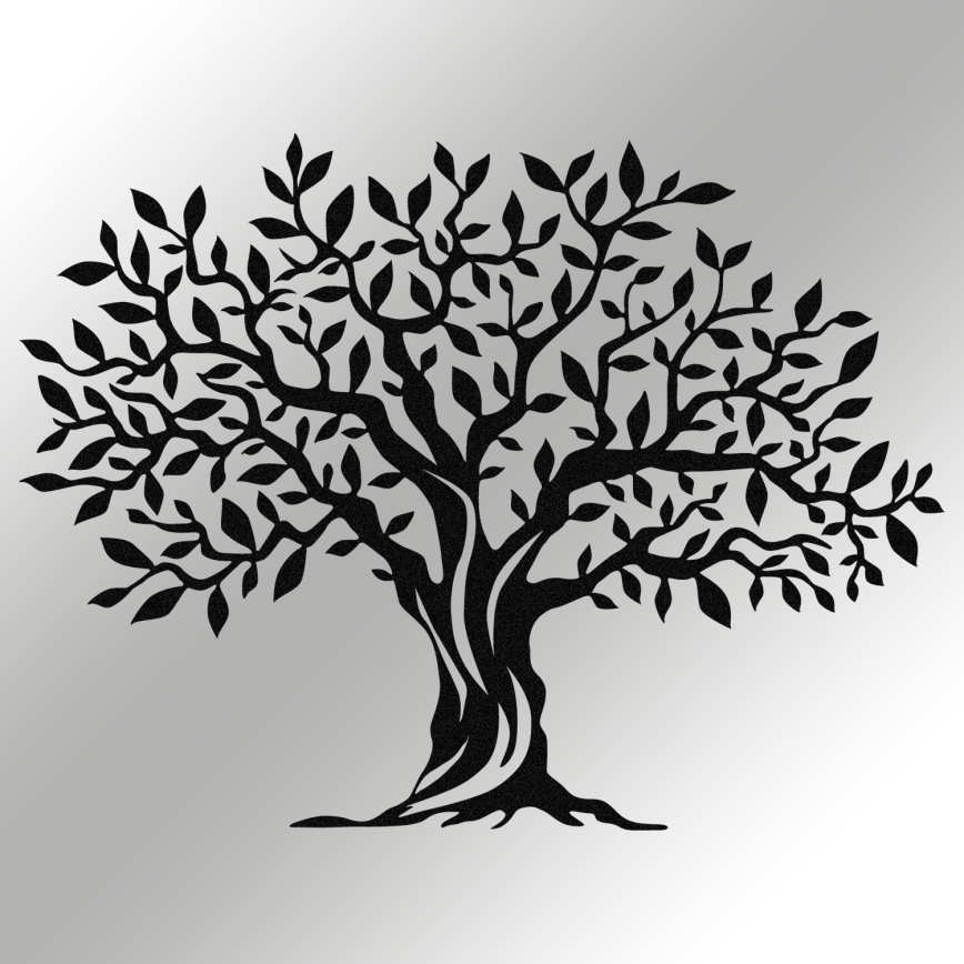 Seinäkoriste 69x52 cm puu metalli