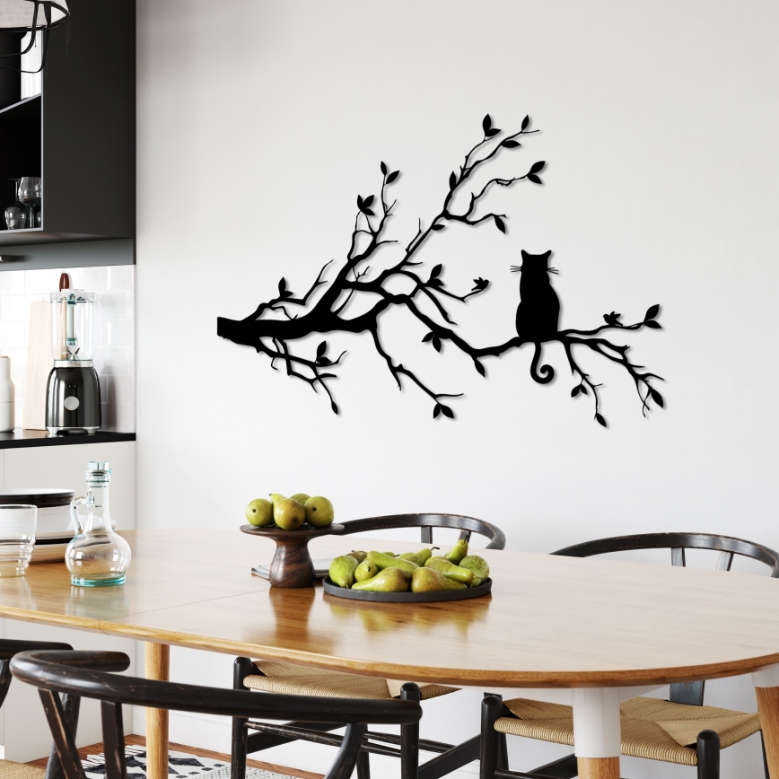 Seinäkoriste 80x50 cm oksa metalli