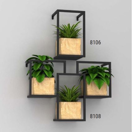 Seinäkukkaruukku 30x18 cm