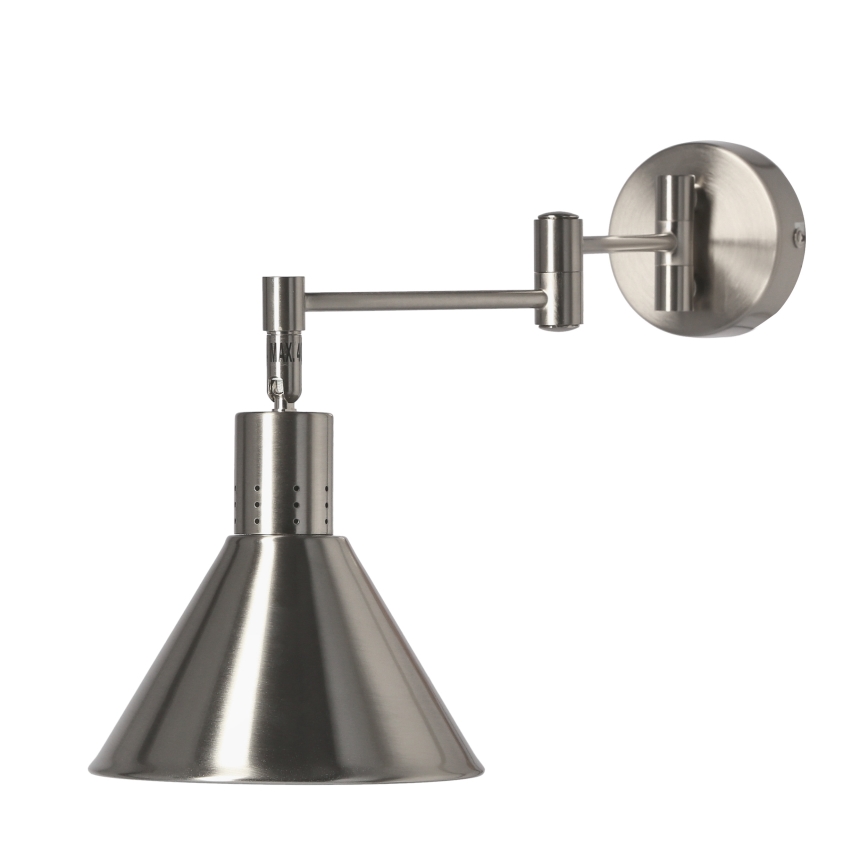 Seinälamppu COPENHAGEN 1xE14/40W/230V mattakromi