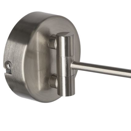 Seinälamppu COPENHAGEN 1xE14/40W/230V mattakromi