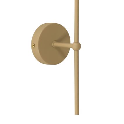 Seinälamppu MADELA 1xE14/40W/230V valkoinen/beige