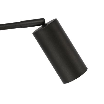 Seinälamppu TINA 1xGU10/15W/230V musta