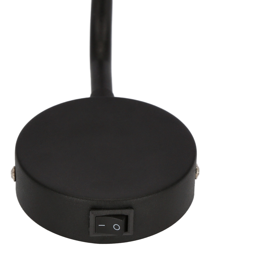 Seinälamppu TINA 1xGU10/15W/230V musta/kulta