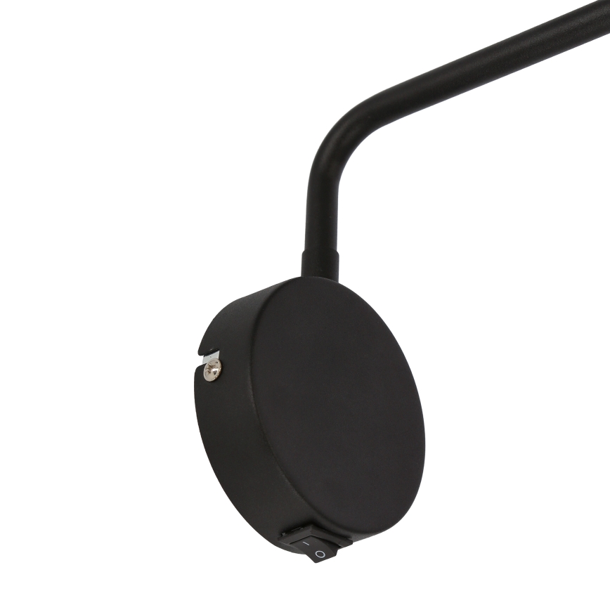 Seinälamppu TINA 1xGU10/15W/230V musta/kulta