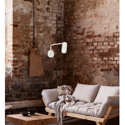 Seinälamppu TINA 1xGU10/15W/230V valkoinen