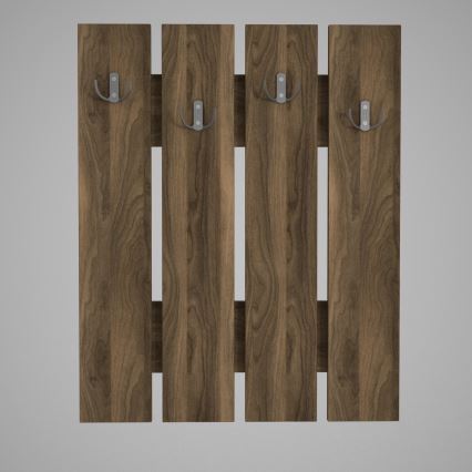 Seinänaulakko ANITA 80x64,7 cm ruskea