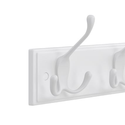 Seinänaulakko KATE 40x11x7 cm valkoinen