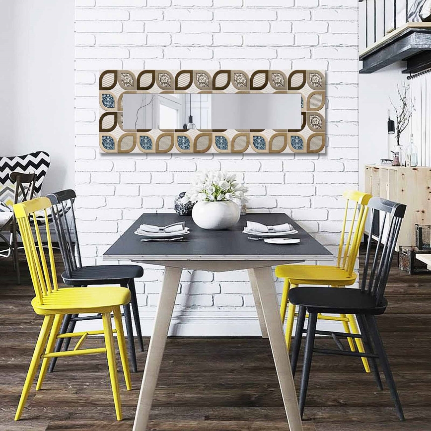 Seinäpeili 120x40 cm värikäs