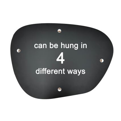 Seinäpeili AMORPHOUS 70x90 cm