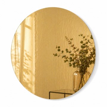 Seinäpeili HOUSEVITAMIN, halkaisija 30 cm, kultainen