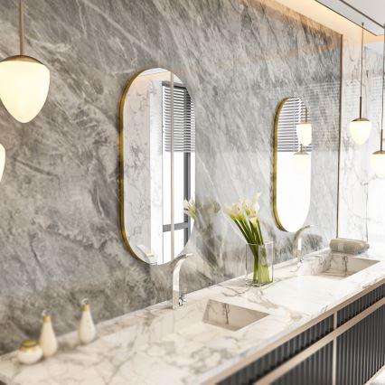 Seinäpeili RIORS 85x45 cm kulta