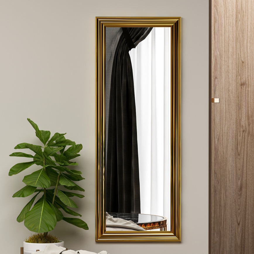 Seinäpeili SMOOTH 105x40 cm kulta