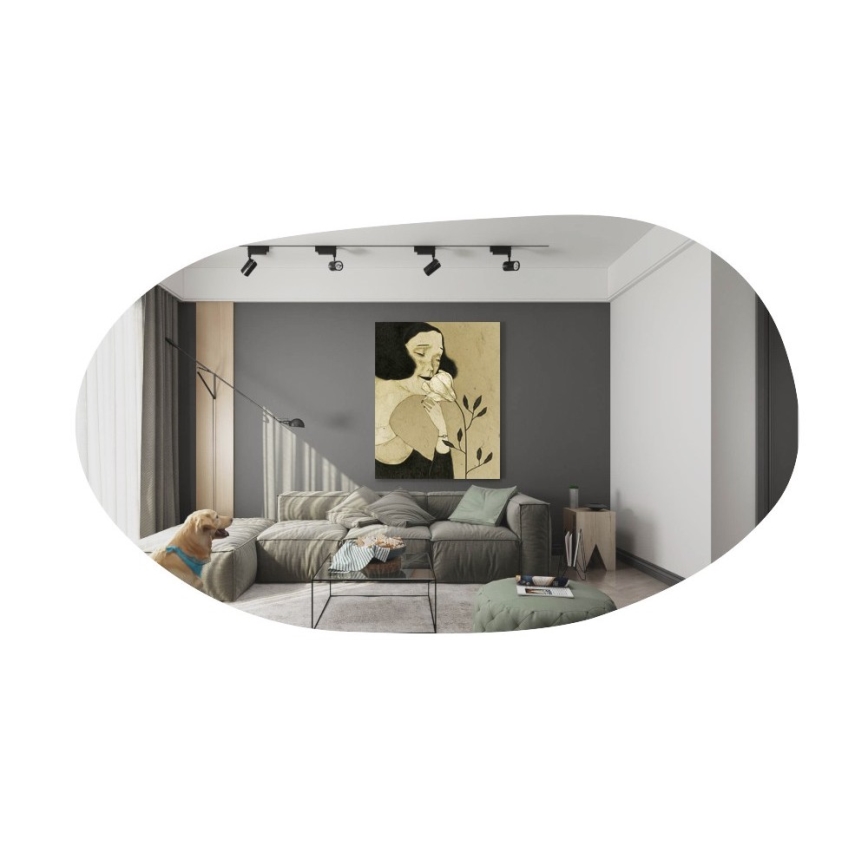 Seinäpeili VANOMI 89x52 cm