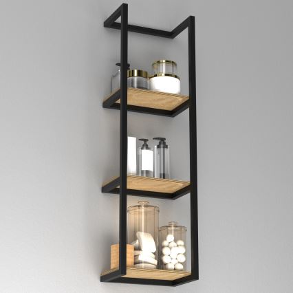 Seinäpyyhepidike 78x23 cm musta