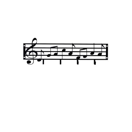 Seinäripustin 60x19 cm muistiinpanoja metalli