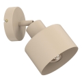 Seinäspotti PARKLA 1xE27/15W/230V beige