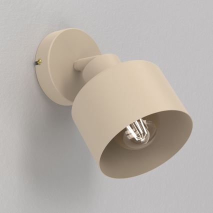 Seinäspotti PARKLA 1xE27/15W/230V beige