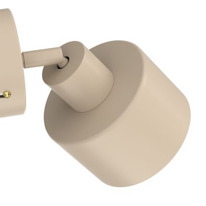Seinäspotti PARKLA 1xE27/15W/230V beige