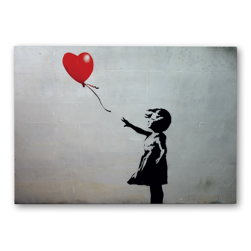 Seinätaulu 50x70 cm musta/harmaa