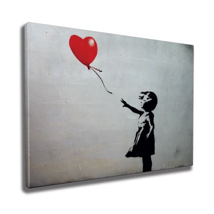 Seinätaulu 50x70 cm musta/harmaa