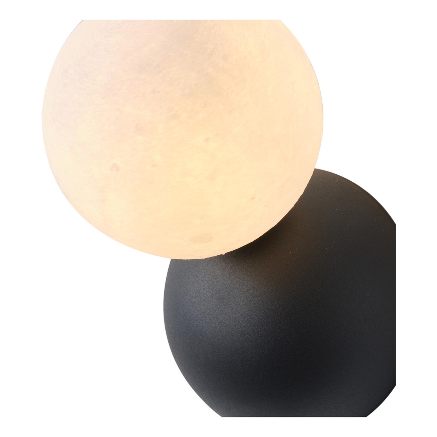 Seinävalaisin 1xG9/25W/230V musta