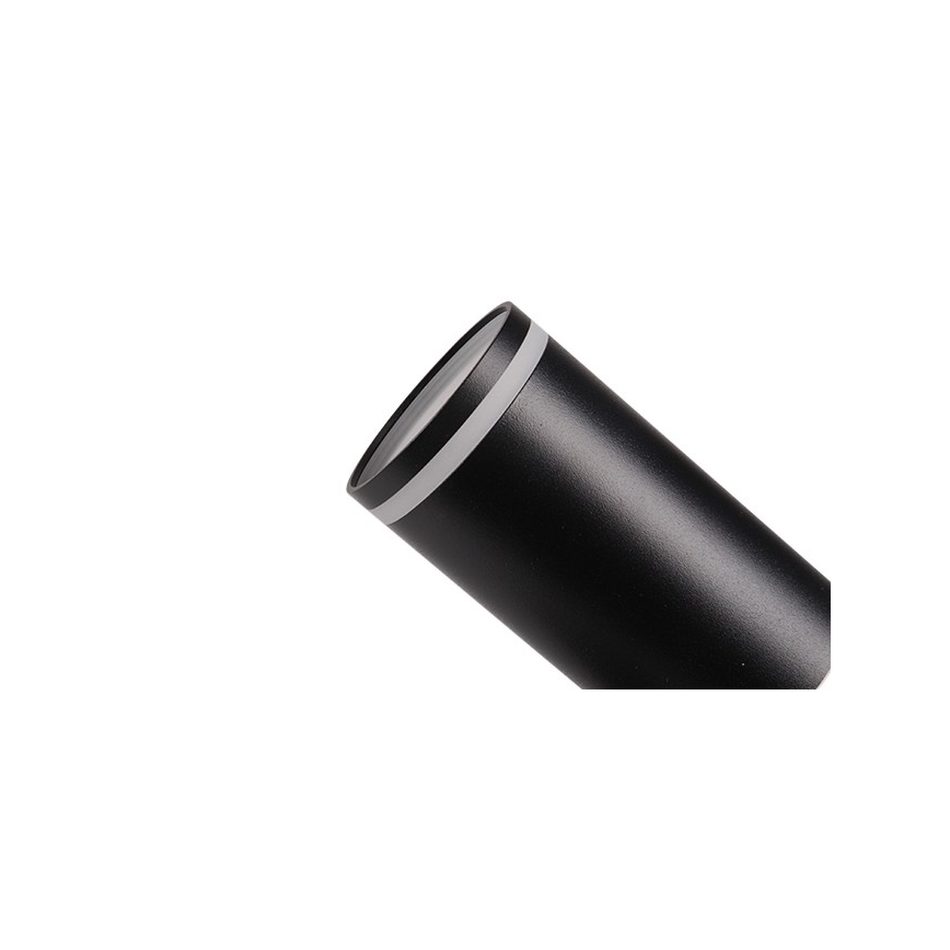 Seinävalaisin 1xGU10/35W/230V musta