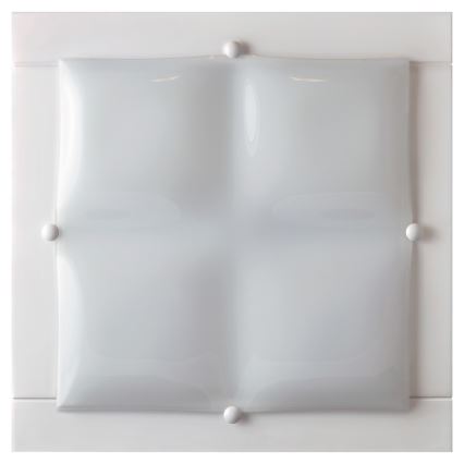 Seinävalaisin 4xE27/20W/230V valkoinen/pyökki