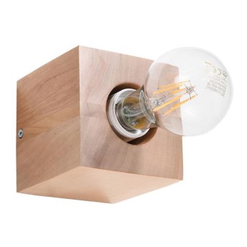 Seinävalaisin ABEL 1xE27/60W/230V pyökki