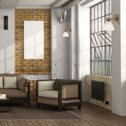 Seinävalaisin ADRIANO 1xE27/60W/230V pyökki