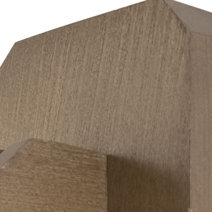 Seinävalaisin ADRIANO 1xE27/60W/230V pyökki