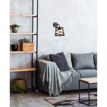 Seinävalaisin AKITA 1xG9/6W/230V musta