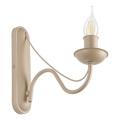 Seinävalaisin ANTON 1xE14/60W/230V beige