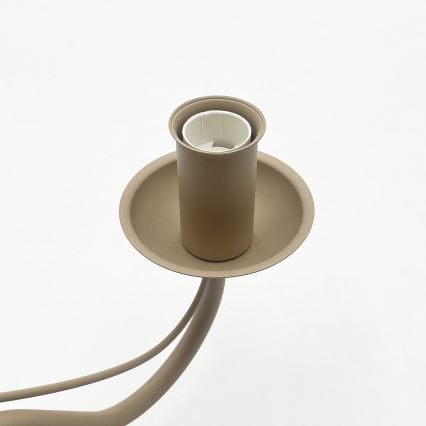 Seinävalaisin ANTON 1xE14/60W/230V beige