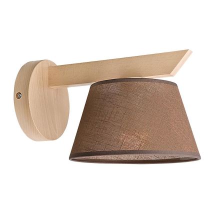 Seinävalaisin ANTONIO 1xE14/40W/230V koivu