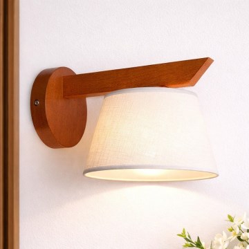 Seinävalaisin ANTONIO 1xE14/40W/230V koivu