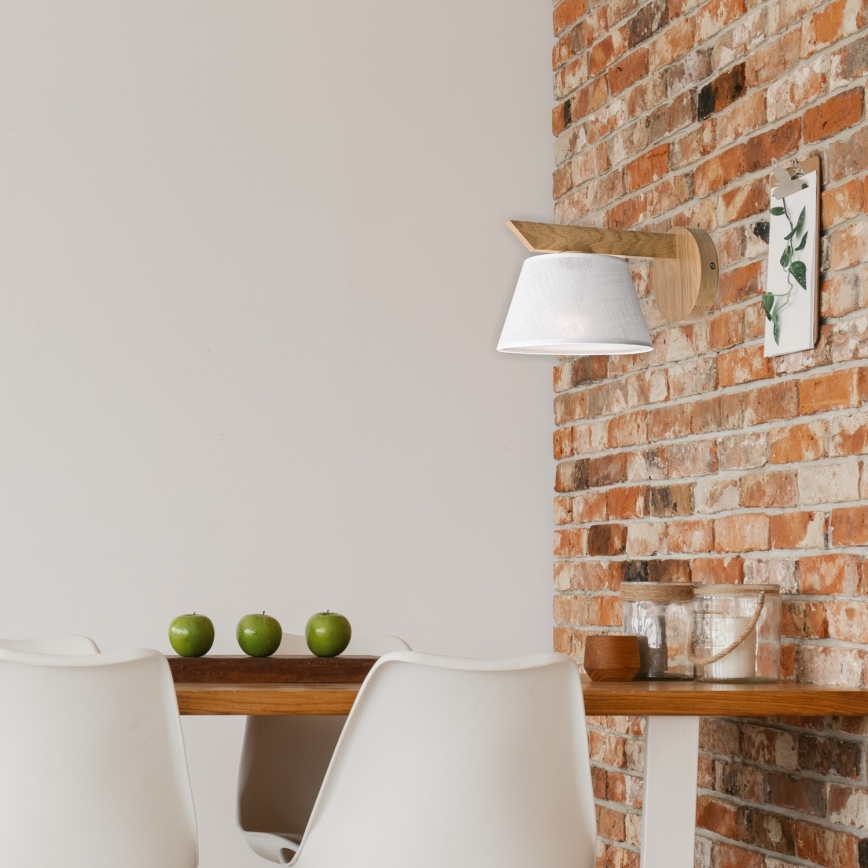 Seinävalaisin ANTONIO 1xE14/40W/230V tammi