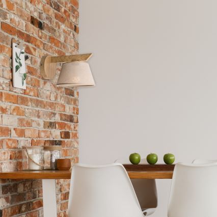 Seinävalaisin ANTONIO 1xE14/40W/230V tammi