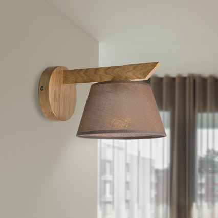 Seinävalaisin ANTONIO 1xE14/40W/230V tammi
