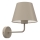 Seinävalaisin ARDEN 1xE27/15W/230V beige