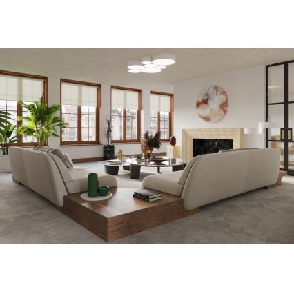 Seinävalaisin ARENA 1xE27/60W/230V valkoinen