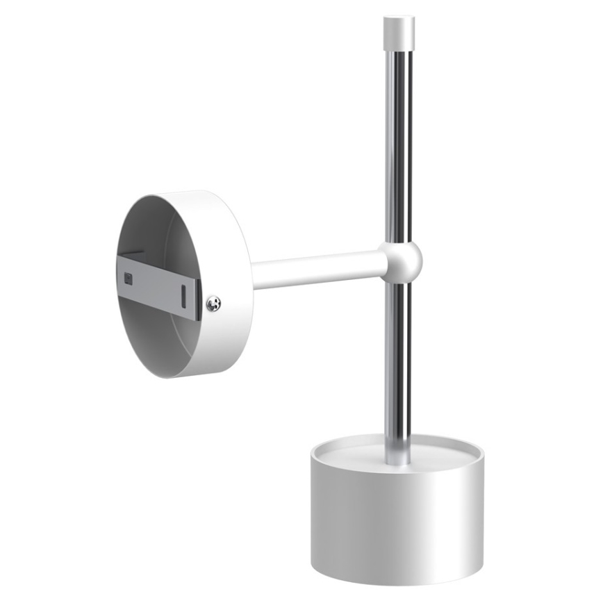 Seinävalaisin ARENA 1xGX53/11W/230V valkoinen/kiiltävä kromi