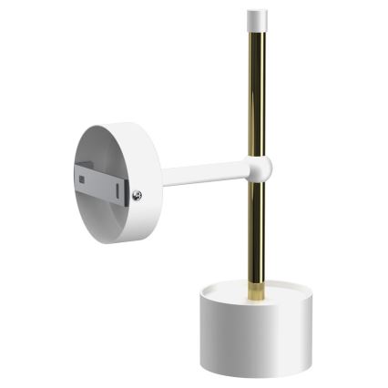 seinävalaisin ARENA 1xGX53/11W/230V valkoinen/kultainen