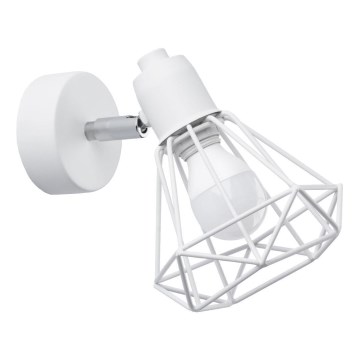 Seinävalaisin ARTEMIS 1xE14/40W/230V valkoinen